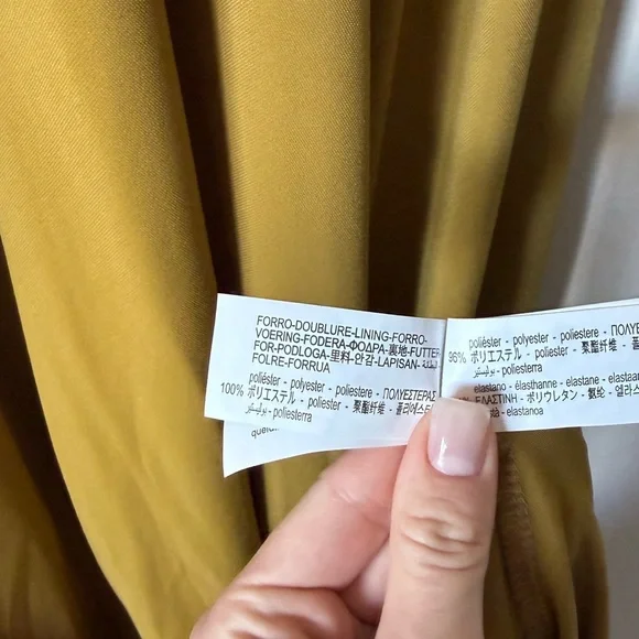 Zara Halter Maxi Green Dress Long Open Back Size S - Picture 10 of 12